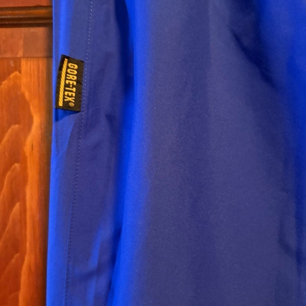 Vintage Saucony Gore Tex Small Water Resistant Pants Elastic Waist Zip Pockets L - Picture 7 of 13